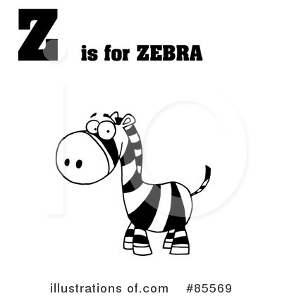 Zebra Clipart #85569 by Hit Toon
