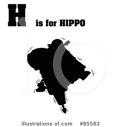 Hippo Clipart #85583 by Hit Toon