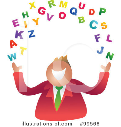 Royalty-Free (RF) Letters Clipart Illustration by Prawny - Stock Sample #99566
