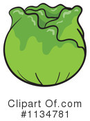 Lettuce Clipart #1134781 by Graphics RF