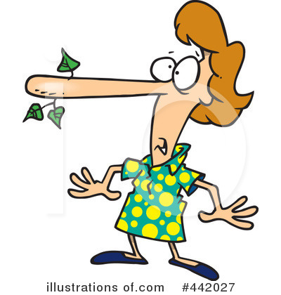 Royalty-Free (RF) Liar Clipart Illustration by toonaday - Stock Sample #442027