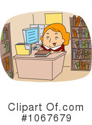 Librarian Clipart #1067679 by BNP Design Studio