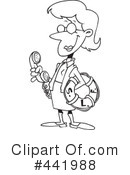 Librarian Clipart #441988 by toonaday