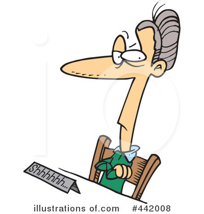 Librarian Clipart #442008 by toonaday
