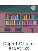 Library Clipart #1245126 by BNP Design Studio