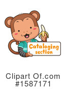 Library Clipart #1587171 by BNP Design Studio