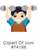 Lifting Weights Clipart #74186 by BNP Design Studio