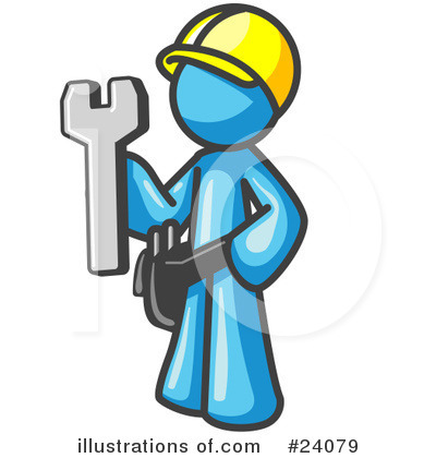Handyman Clipart #24079 by Leo Blanchette