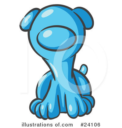 Light Blue Collection Clipart #24106 by Leo Blanchette