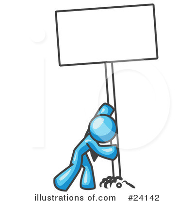 Royalty-Free (RF) Light Blue Collection Clipart Illustration by Leo Blanchette - Stock Sample #24142