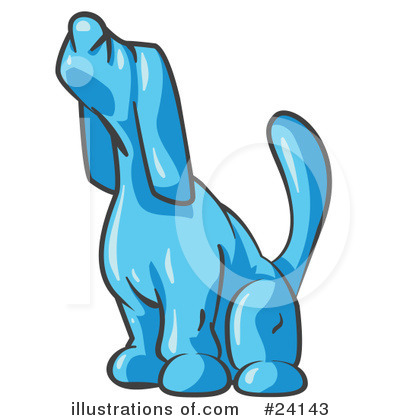 Light Blue Collection Clipart #24143 by Leo Blanchette