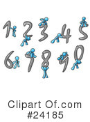 Light Blue Collection Clipart #24185 by Leo Blanchette
