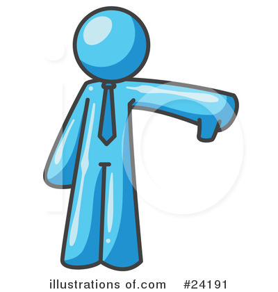 Royalty-Free (RF) Light Blue Collection Clipart Illustration by Leo Blanchette - Stock Sample #24191