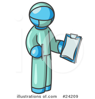 Royalty-Free (RF) Light Blue Collection Clipart Illustration by Leo Blanchette - Stock Sample #24209