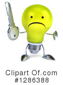 Light Bulb Character Clipart #1286388 by Julos