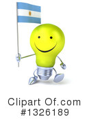 Light Bulb Character Clipart #1326189 by Julos