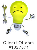 Light Bulb Character Clipart #1327071 by Julos