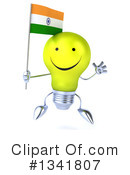 Light Bulb Character Clipart #1341807 by Julos