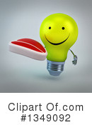 Light Bulb Character Clipart #1349092 by Julos