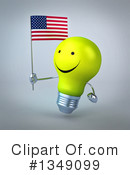 Light Bulb Character Clipart #1349099 by Julos