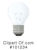 Light Bulb Clipart #101234 by Leo Blanchette
