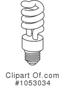 Light Bulb Clipart #1053034 by Any Vector