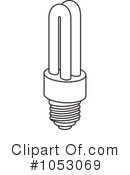 Light Bulb Clipart #1053069 by Any Vector