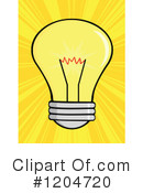 Light Bulb Clipart #1204720 by Hit Toon