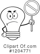 Light Bulb Clipart #1204771 by Hit Toon