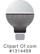 Light Bulb Clipart #1314458 by Lal Perera