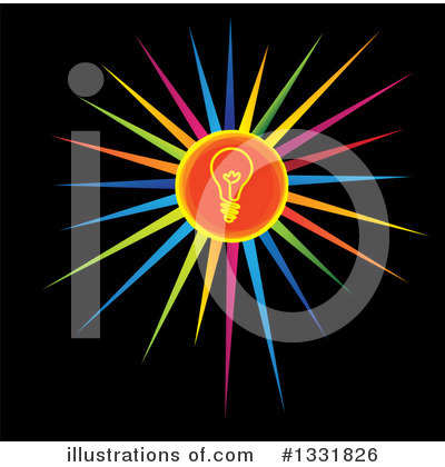Light Bulb Clipart #1331826 by ColorMagic