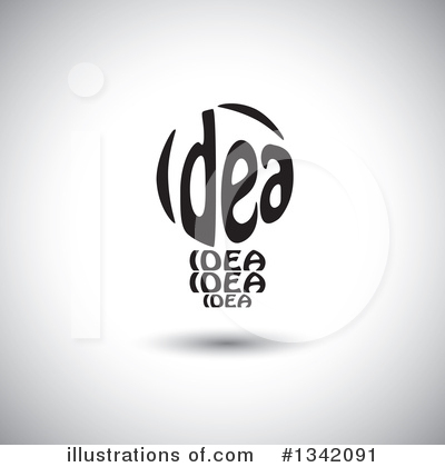 Royalty-Free (RF) Light Bulb Clipart Illustration by ColorMagic - Stock Sample #1342091