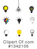 Light Bulb Clipart #1342106 by ColorMagic