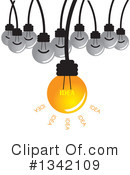 Light Bulb Clipart #1342109 by ColorMagic