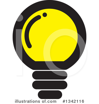 Light Bulb Clipart #1342116 by ColorMagic