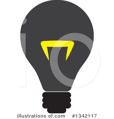 Light Bulb Clipart #1342117 by ColorMagic