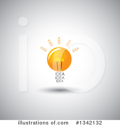 Royalty-Free (RF) Light Bulb Clipart Illustration by ColorMagic - Stock Sample #1342132