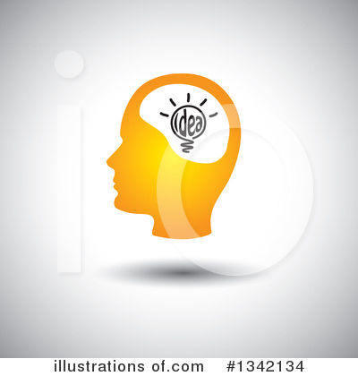 Royalty-Free (RF) Light Bulb Clipart Illustration by ColorMagic - Stock Sample #1342134