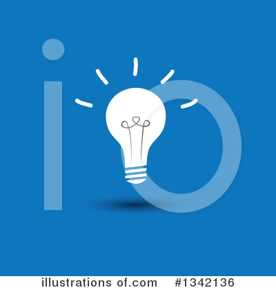 Royalty-Free (RF) Light Bulb Clipart Illustration by ColorMagic - Stock Sample #1342136