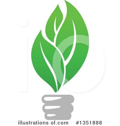 Royalty-Free (RF) Light Bulb Clipart Illustration by Vector Tradition SM - Stock Sample #1351888