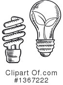 Light Bulb Clipart #1367222 by Vector Tradition SM