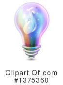 Light Bulb Clipart #1375360 by BNP Design Studio