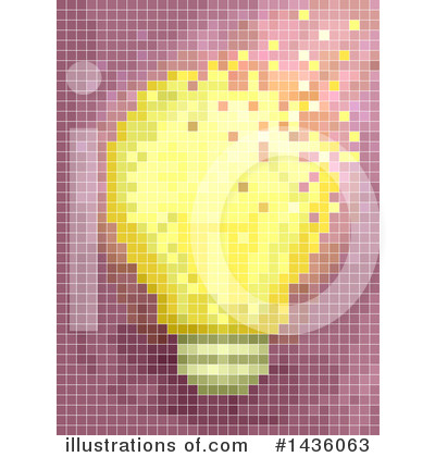 Royalty-Free (RF) Light Bulb Clipart Illustration by BNP Design Studio - Stock Sample #1436063