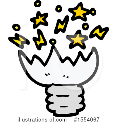 Royalty-Free (RF) Light Bulb Clipart Illustration by lineartestpilot - Stock Sample #1554067