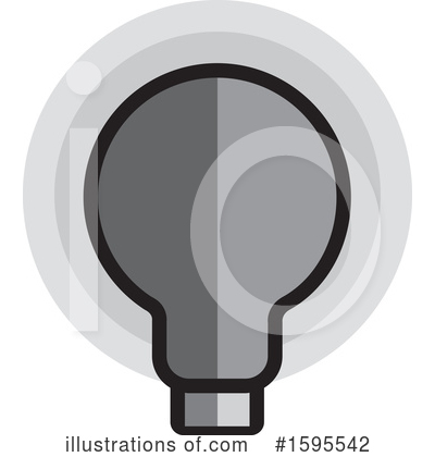 Light Bulb Clipart #1595542 by Lal Perera
