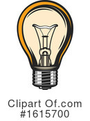 Light Bulb Clipart #1615700 by Vector Tradition SM