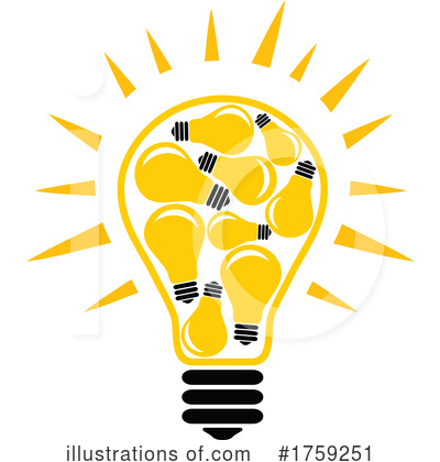 Light Bulb Clipart #1759251 by Vector Tradition SM