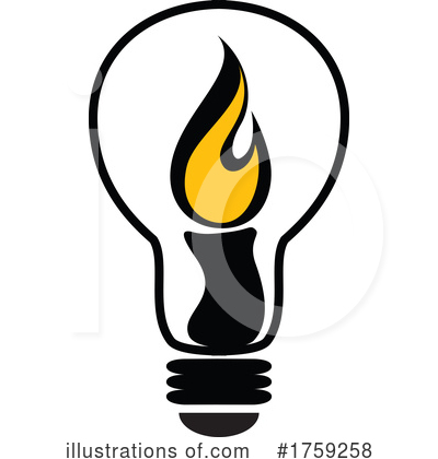 Light Bulb Clipart #1759258 by Vector Tradition SM