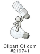 Light Bulb Clipart #219741 by Leo Blanchette