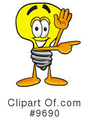 Light Bulb Clipart #9690 by Mascot Junction